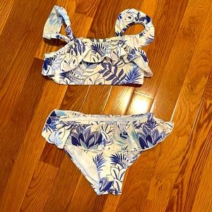 Janie and Jack Palm Bathing Suit